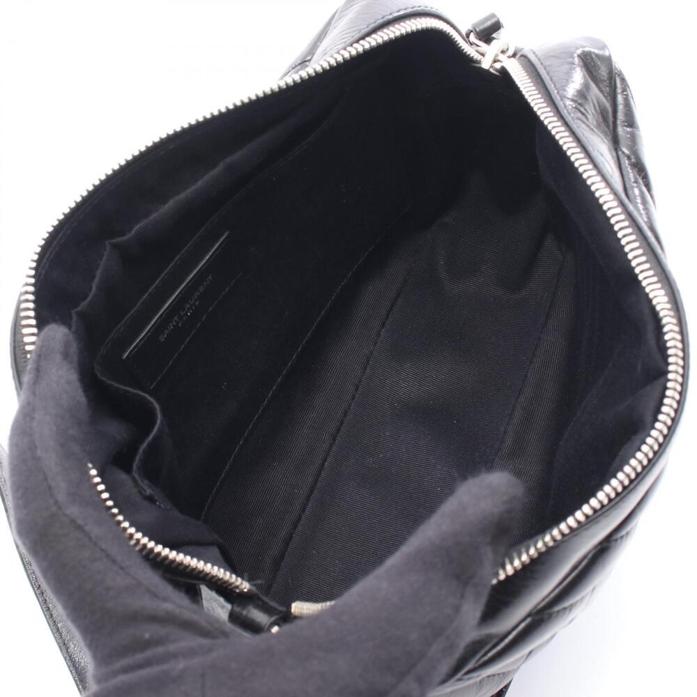 Saint Laurent Black Paris CAMERA Shoulder BAG Leather LOU
